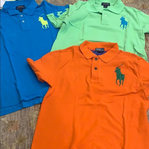 Gently used boys Ralph Lauren collar T-shirt’s - Picture 6 of 11